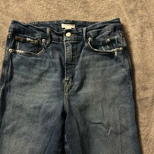 Good American strait jeans